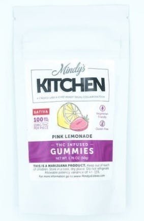 Mindy's Pink Lemonade Gummies Sativa