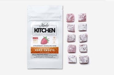 Mindys Strawberry Sativa Hard Sweets (100mg) (STW)