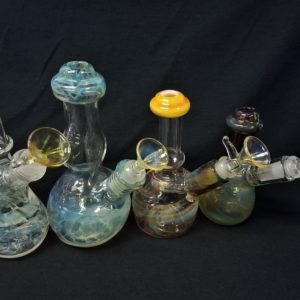 Mini Fumed Glass Sherlock Pipes
