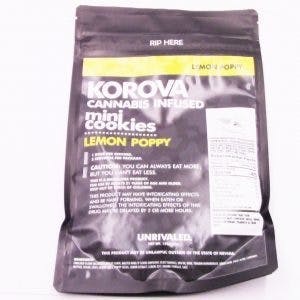Mini Lemon Poppy Cookies - Korova