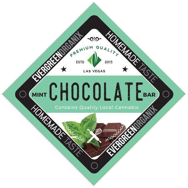 Mint Chocolate Bar 1:1 CBD:THC (EGO)