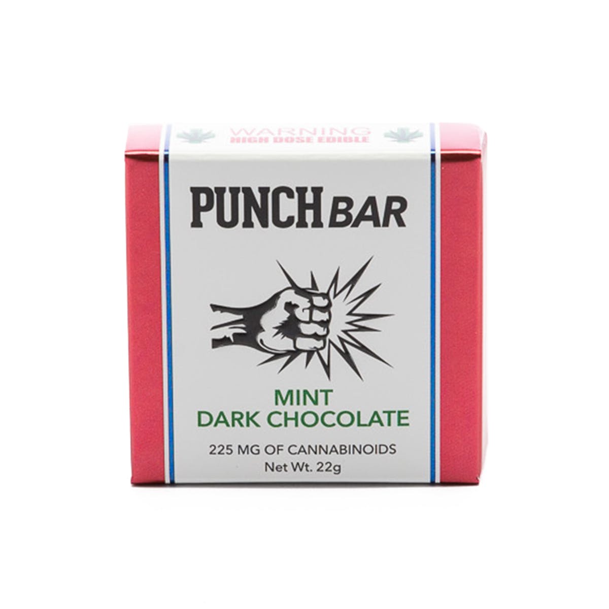 Mint Dark Chocolate Bar, 225mg