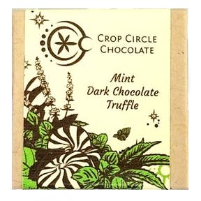 Mint Dark Chocolate Truffle 15mg (Crop Circle Chocolate)