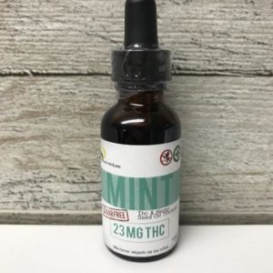 Mint THC & Hemp Seed Oil Tincture