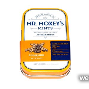 Mints - INDICA CINNAMON 5mg x 20pack (100mg) - MOXEY