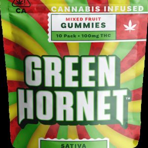 Mixed Fruit Sativa Gummie - Green Hornet