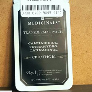 MM - 1:1 THC/CBD Patch