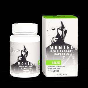 Montel by Select - CBD Gel Capsules - Relax (50mg CBD)