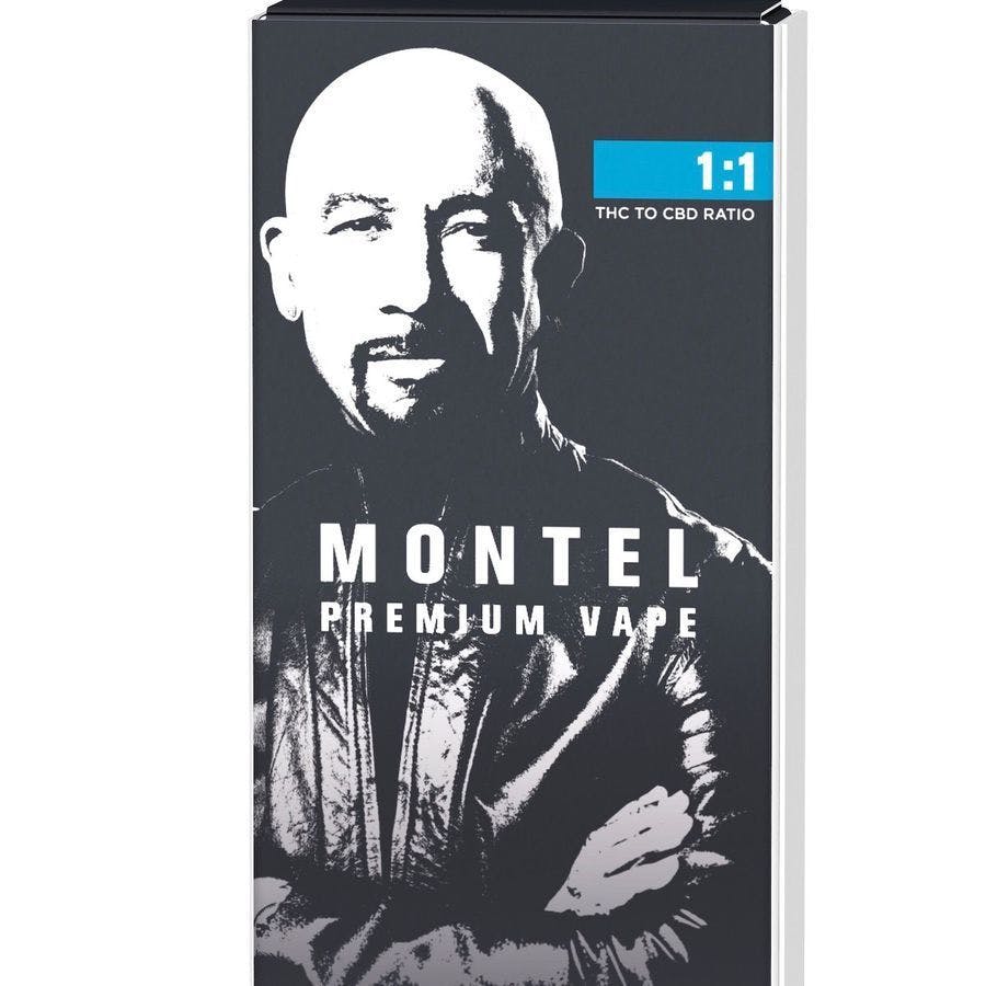 Montel By Select - HIGH CBD 1:1 Ratio Cartridge - 1g