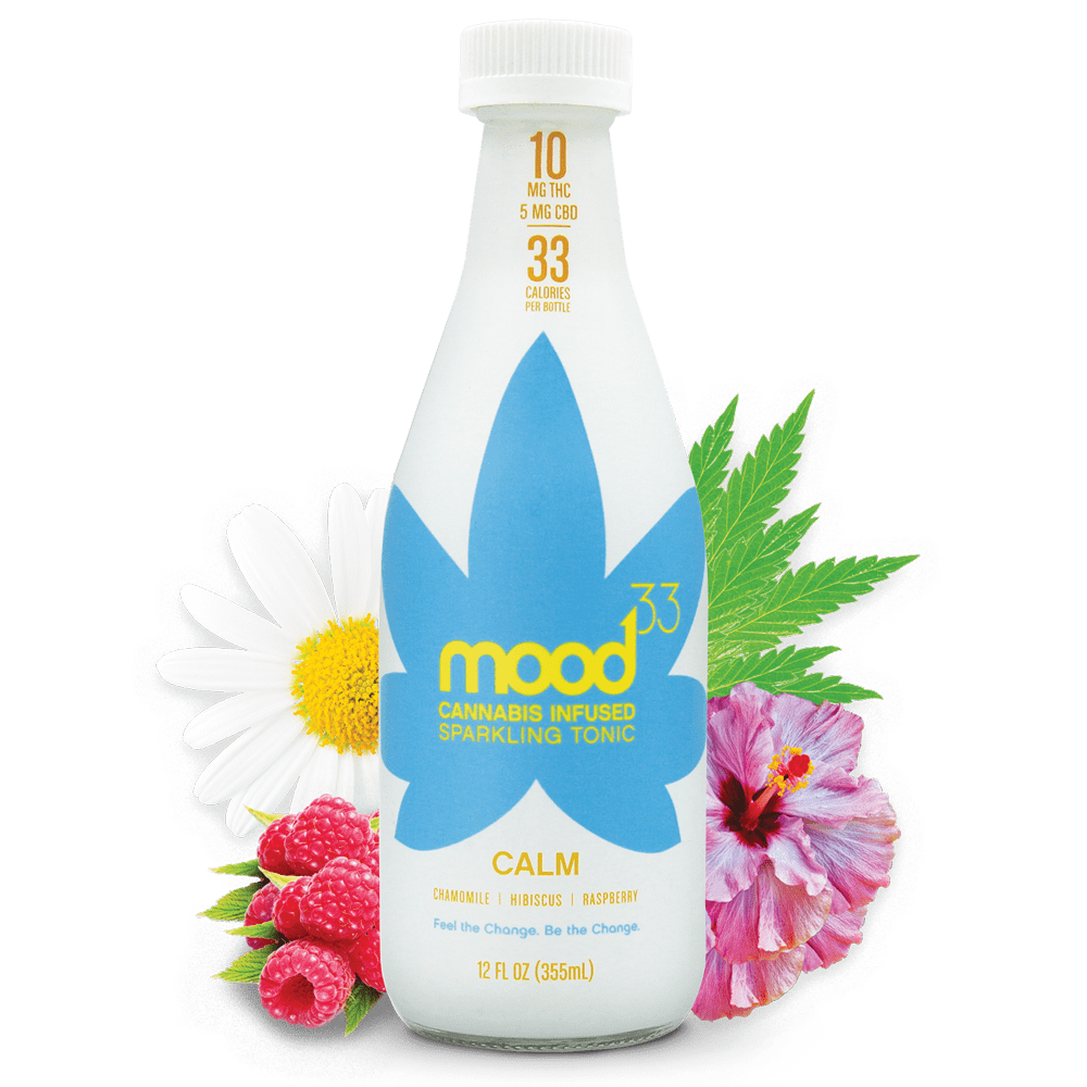 Mood 33 Infused Sparkling Tonic Calm