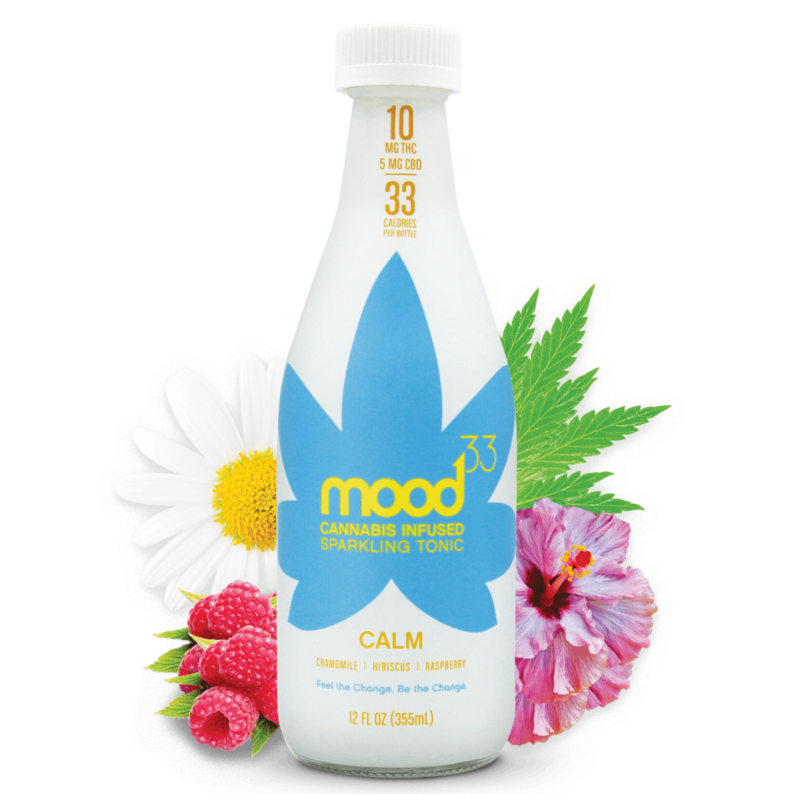 Mood33 - Calm Cannabis Infused Sparkling Tonic
