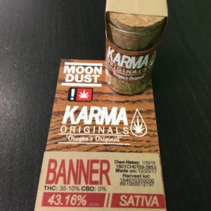 Moon Dust - Banana Cream OG 1g - Karma