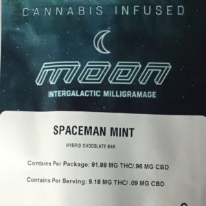 Moon SpaceMan Mint Chocolate Bar