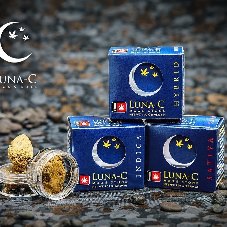 Moon Stones Kief and Oil Buds 599mg THC (Luna-C)