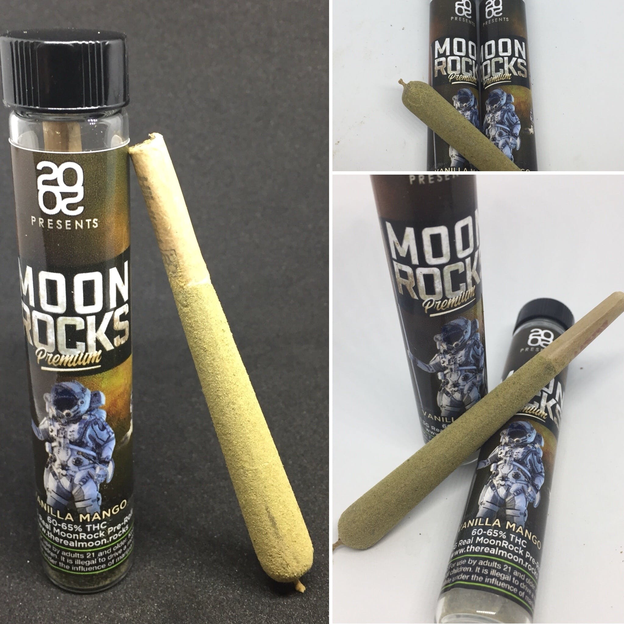 Moonrock Premium Pre-Roll (Vanilla Mango) 60-65% THC