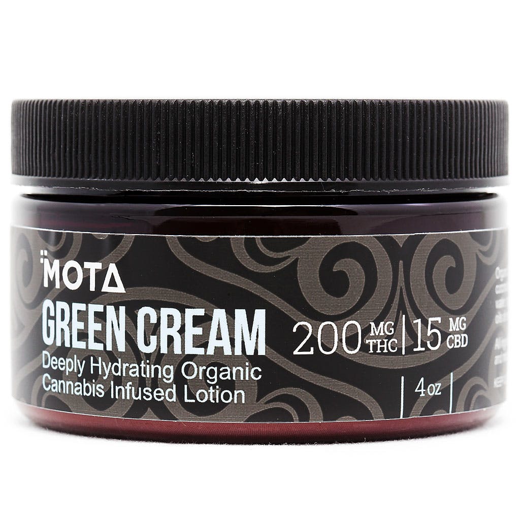 MOTA Green Cream 4 oz jar (Smooth rough dry skin)