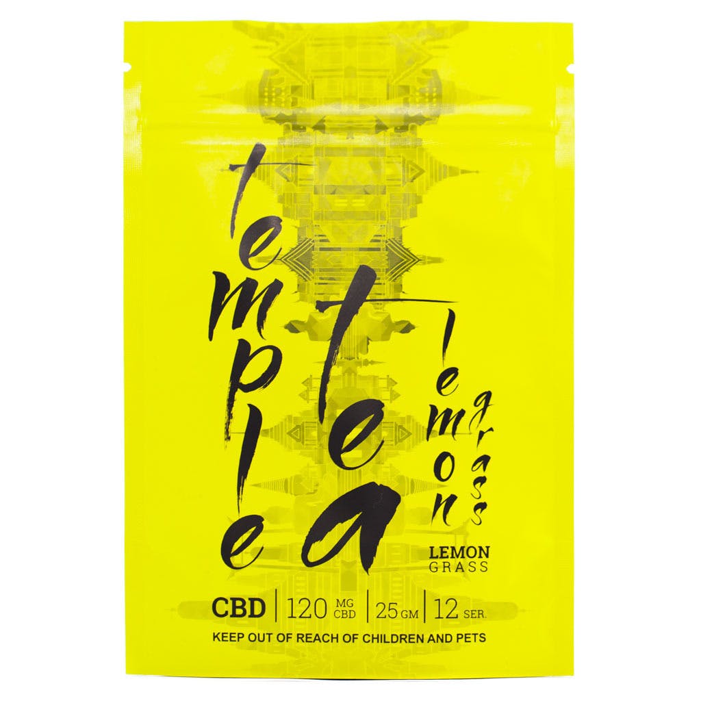 MOTA Temple CBD Lemongrass Tea 120mg CBD