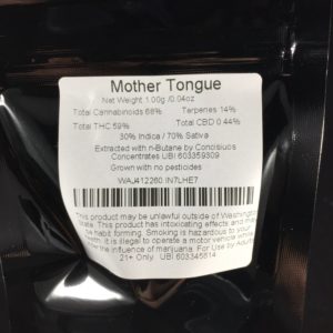 Mother Tongue Wax by King's Harvest