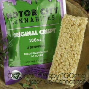 Motor City Cannabites 100mg - Original Crispy
