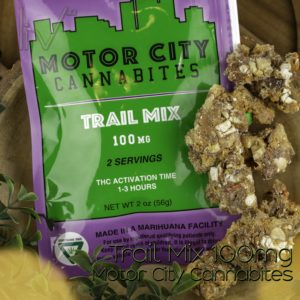 Motor City Cannabites 100mg - Trail Mix