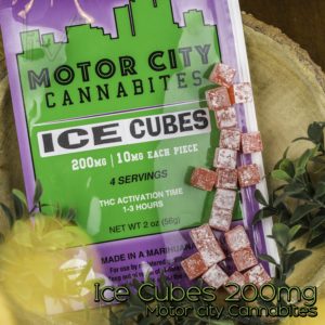 Motor City Cannabites 200mg - Canna Cubes