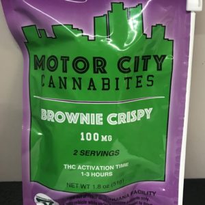 Motor City Cannabites-Brownie Crispy