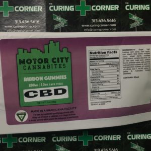 Motor City Cannabites CBD Ribbons
