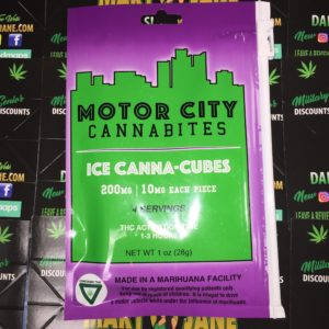 Motor City Cannabites Ice Canna-Cubes 200mg