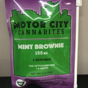 Motor City Cannabites-Mint Brownie
