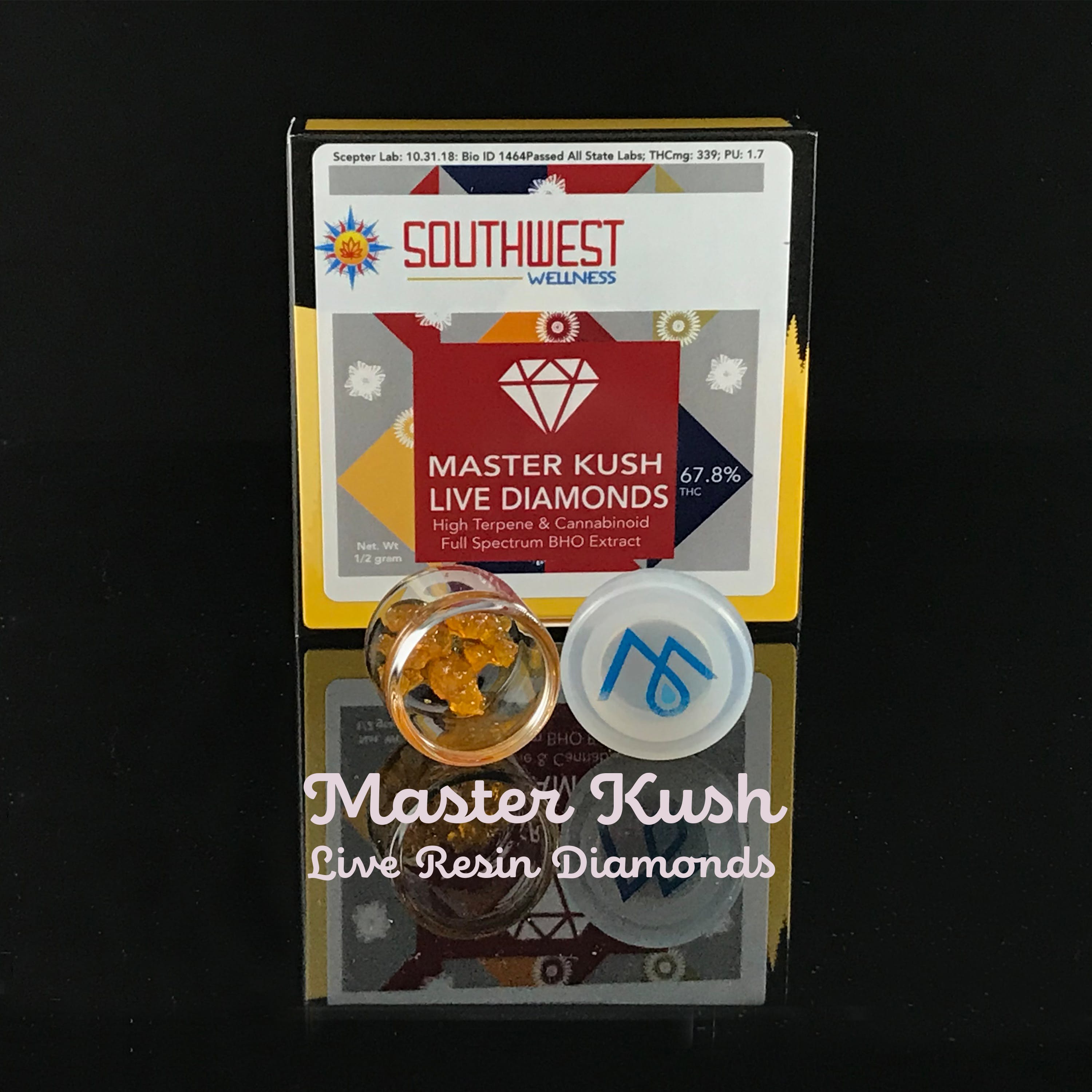 Mountaintop Extracts - Master Kush Diamonds
