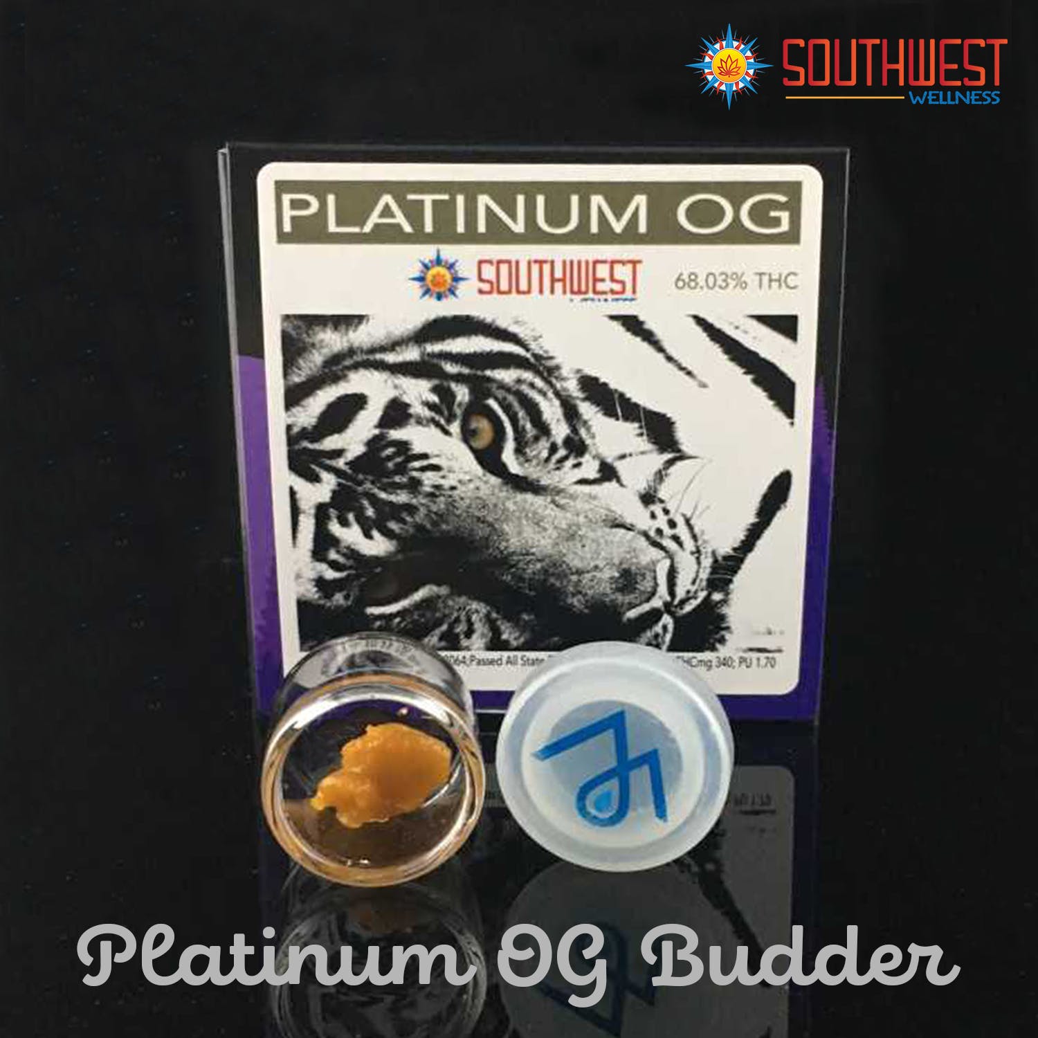 Mountaintop Extracts - Platinum OG Budder - 0.5g