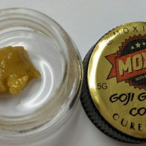Moxie 710 Goji Golden Cobra Cured Resin Cake Badder