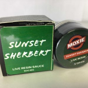 MOXIE LIVE RESIN SAUCE | SUNSET SHERBERT
