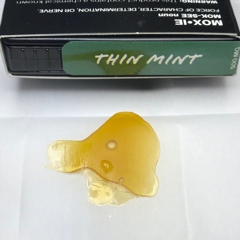 *MOXIE [LIVE RESIN SHATTER] THIN MINT .5G*