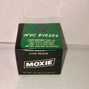 Moxie - NYC DIESEL LIVE RESIN THC-A