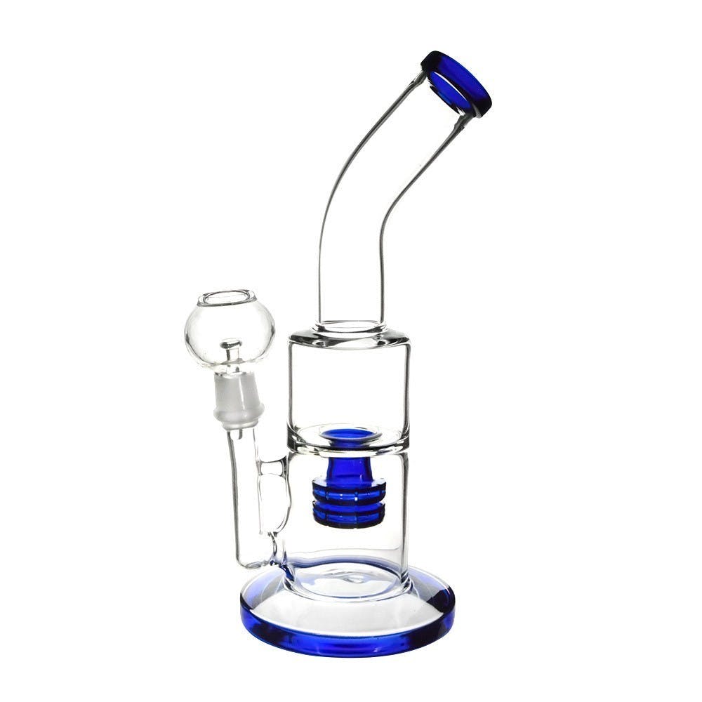 MP - 8.5" Blue Bird Cage Oil Rig 14mm