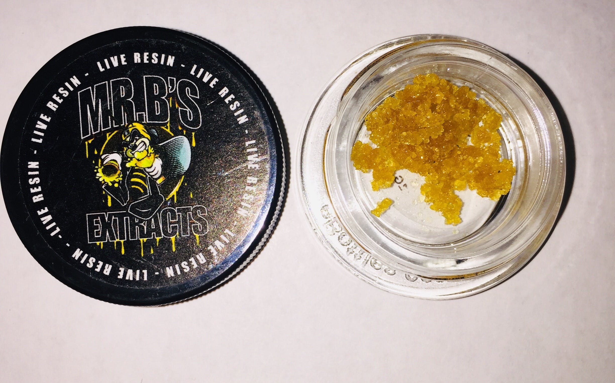 MR B EXTRACTS - LIVE RESIN BUDDER - GRAPE PIE