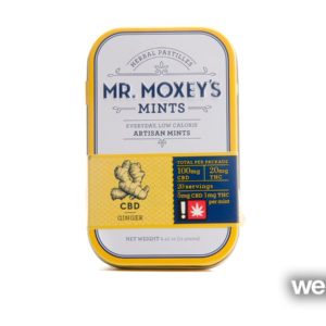 Mr Moxey CBD Ginger Mints