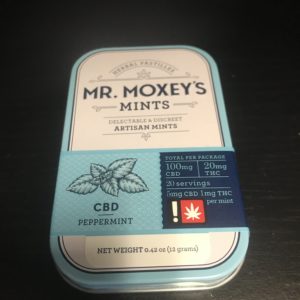 Mr.Moxey-CBD Peppermint Mints #2176