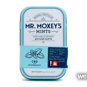 MR. MOXEY'S: 5:1 Peppermint CBD Mints