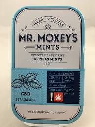 Mr. Moxey's CBD peppermint mints