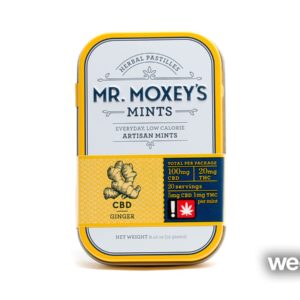 Mr. Moxey's Mints - Ginger (High CBD)