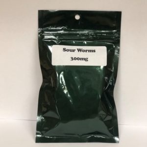 MUNCHIES SOUR WORMS *300MG*