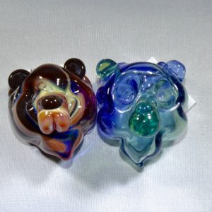 Music Man Glass Bear Pendant