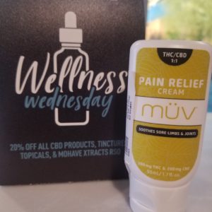 MuV - 1:1 400mg Pain Relief Cream