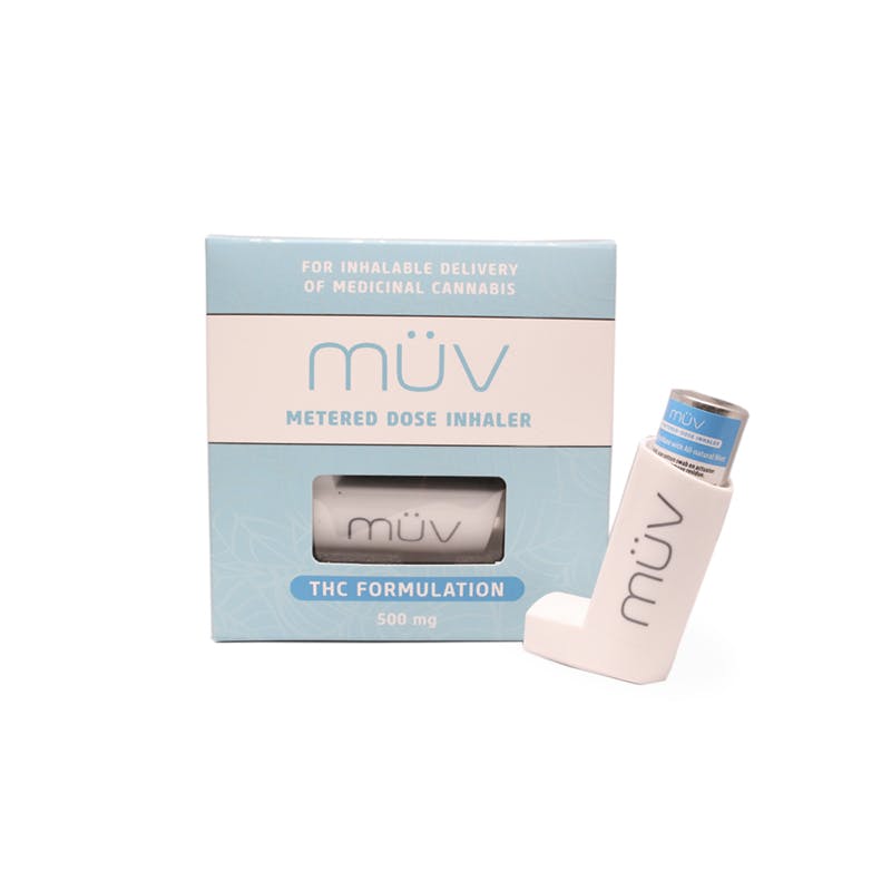 Muv Inhaler THC Formulation - 500mg