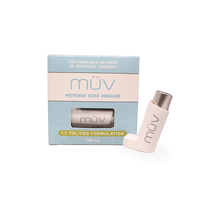 Muv Inhaler THC:CBD Formulation - 500mg
