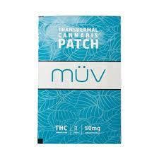 Muv Transdermal Patch THC 50mg