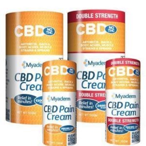 Myaderm Double Strength Pain Cream, 2,400mg CBD
