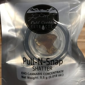 Myanmar Shatter 1g Shatter by COLD CREEK EXTRACTS